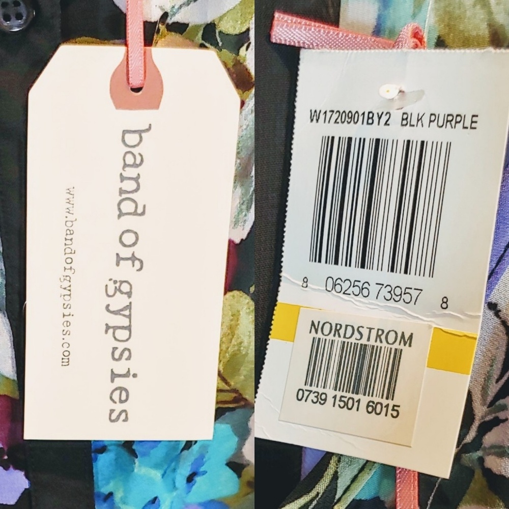 Band of Gypsies | Floral Button-Down Tank | M - Picture 6 of 7